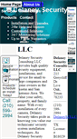 Mobile Screenshot of delaneysecurity.com